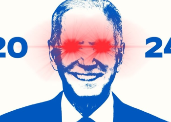 Demokrati ističu Bidenov alter-ego ‘Dark Brandona’ dok postavljaju jumbo plakate u blizini konvencije GOP-a