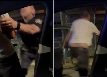 Dramatična snimka uhićenja kod Karlovca: Mladić pokazao ‘srednjak’ policiji, nastao je kaos