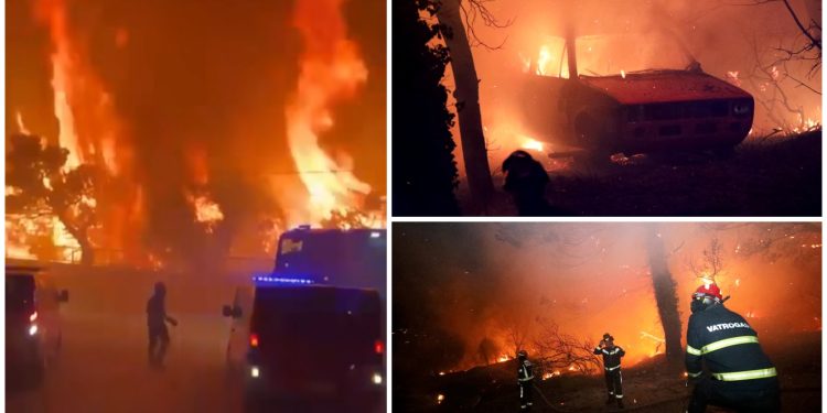 Dramatične snimke iz vatrogasnih kamiona, odjekivale detonacije: ‘Ajde, ajde, još, penji se’