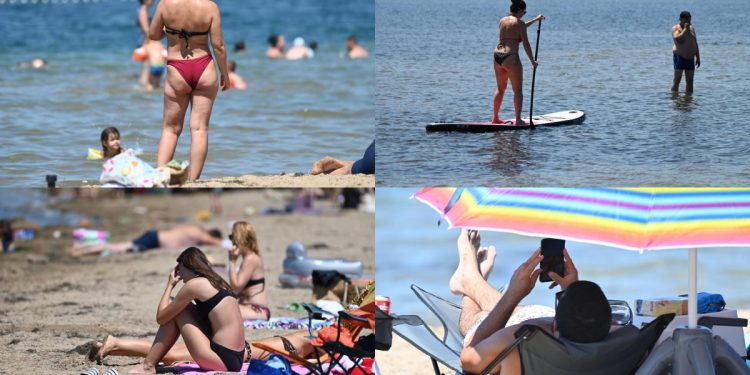 (FOTO) LJETNE RADOSTI Brojni kupači uživali na ušću Neretve