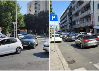 FOTO Ogromna je gužva prema trajektnoj luci, ne idite u centar ako ne morate