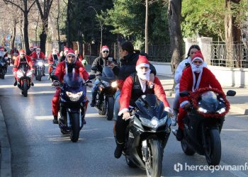 FOTO/VIDEO Moto mrazovi i mrazice prodefilirali Mostarom