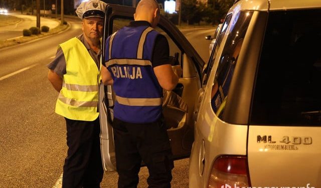 FOTO/VIDEO Naš reporter proveo je večer s policijskom patrolom na ulicama grada, evo što je zabilježio