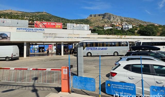 GUST PROMET Zbog gužvi bilježe se kašnjenja autobusa u dolasku u Mostar
