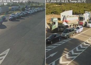 GUŽVE I KAD NIJE VIKEND Na dva granična prijelaza u Bosni i Hercegovini već se čeka u kolonama