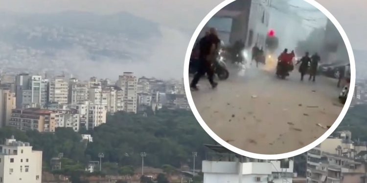 Izrael pokrenuo raketiranje na Bejrut: Tvrde da je meta zapovjednik Hezbollaha