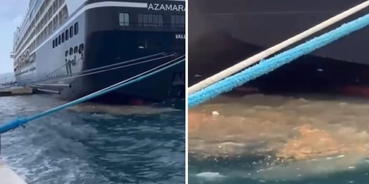 Je li se to u Zadru olakšao kruzer ili to opet oko grada plivaju gradske fekalije?