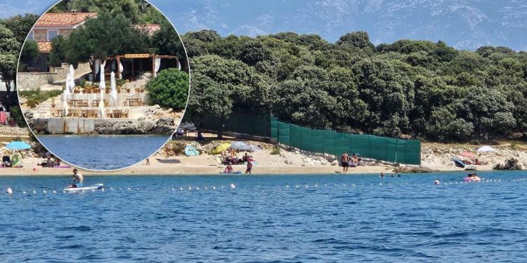 KAMPOVI NA PAGU Protuzakonito se odvajaju fizičkim barijerima i betoniraju terase za “svoje” goste