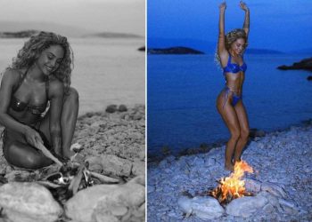 KAZNE ZA OVO SU OGROMNE! Usred sezone požara, influencerica pali vatru na otvorenom na plaži otoka Krka, da bi se fotografirala za Instragam