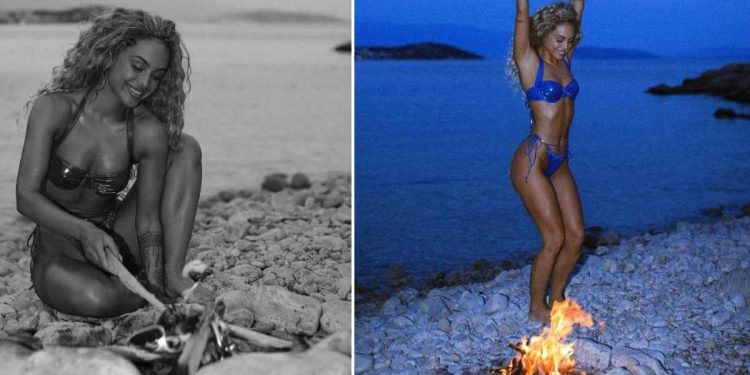 KAZNE ZA OVO SU OGROMNE! Usred sezone požara, influencerica pali vatru na otvorenom na plaži otoka Krka, da bi se fotografirala za Instragam