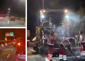 KONAČNO Završno asfaltiranje raskrižja kod Stobreča: Zatvorene dvije trake, nastaju gužve