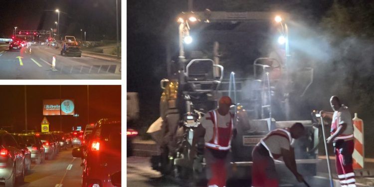 KONAČNO Završno asfaltiranje raskrižja kod Stobreča: Zatvorene dvije trake, nastaju gužve