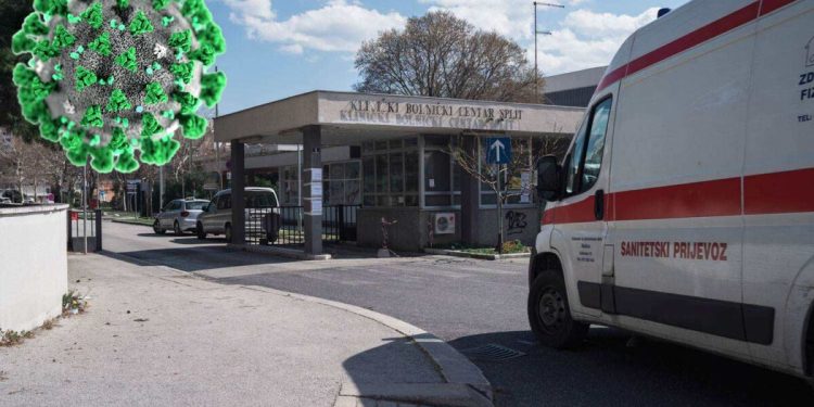 Korona hara u splitskoj bolnici. Nešto više je oboljelih, na snazi je zabrana posjeta na pojedinim odjelima KBC-a Križine