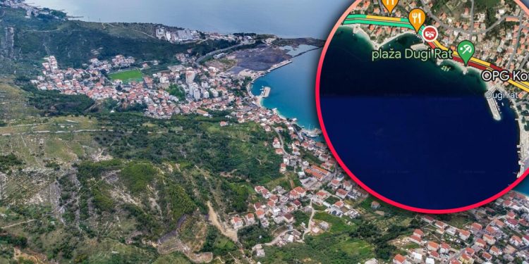 Lančani sudar na magistrali u Dugom Ratu