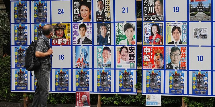 Lutke ludorije u utrci za guvernera Tokija, od nestašnih fotografija do postera pasa, preuzimaju grad