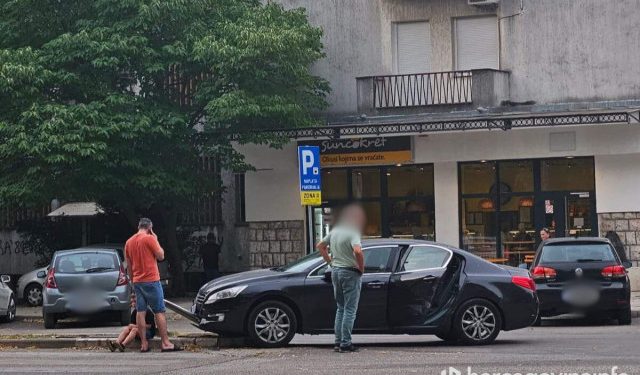 MOSTAR Lakši sudar u blizini hotela Ero