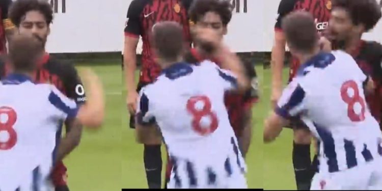 Mallorca-West Brom, kakva prijateljska tučnjava!  Njihovi se suputnici bore da ih razdvoje