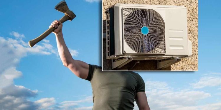 Muškarac sjekirom napao klima uređaj u Šibeniku!