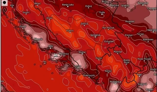 NARANČASTI METEOALARM U ovom tjednu temperature idu do 43 stupnja, pogledajte kada stiže malo osvježenje