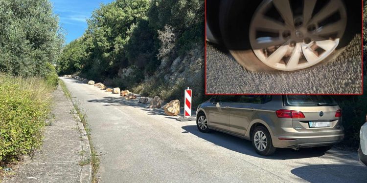 Na cesti uz popularni hotel kod Dubrovnika osvanule barikade, pa upozorenja kupačima, naposljetku im izbušene gume! Lokalni šerif nam priznao: “Ja sam postavio barikade!”