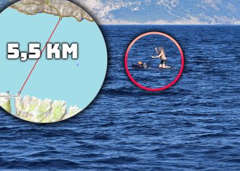 Na sup dasci veslao od Brača do kopna, ljudi na brodovima su bili zgroženi: “Uskoro će bura, a odbio je da ga ukrcamo”