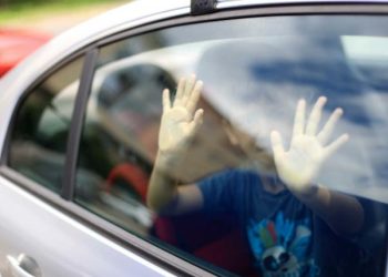 Ne ostavljajte djecu u vrućim vozilima!