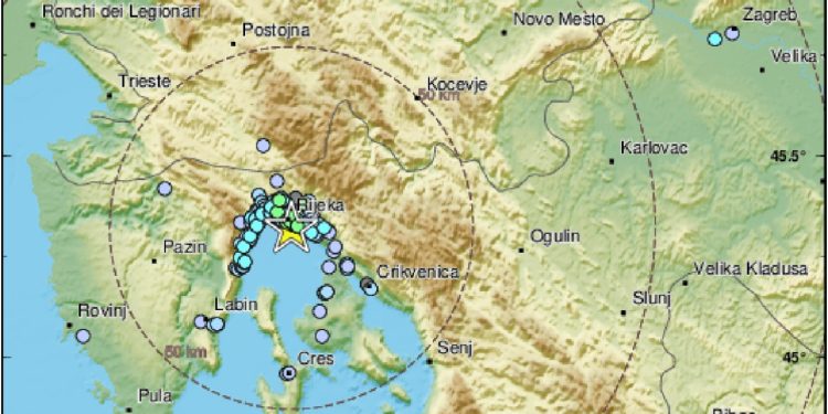 Novi potres probudio građane: ‘Bome je zatutnjalo’