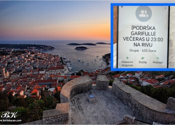 Okupljanje hvarskih ugostitelja: ‘Dajmo podršku našem Garifulu da ovo sve izdrži jer mi ne znamo ko je sljedeći’