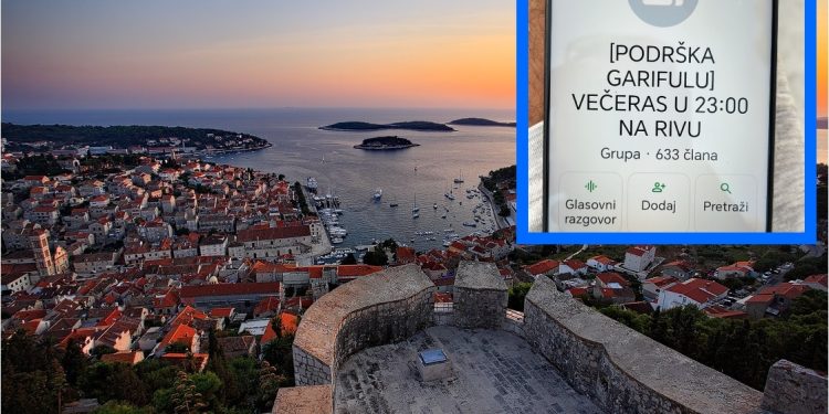 Okupljanje hvarskih ugostitelja: ‘Dajmo podršku našem Garifulu da ovo sve izdrži jer mi ne znamo ko je sljedeći’