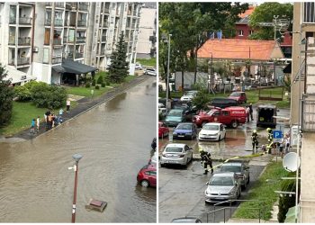 Oni su hit Dugog Sela: Pogledajte što su učinili kad je poplava napravila rijeku u ulici