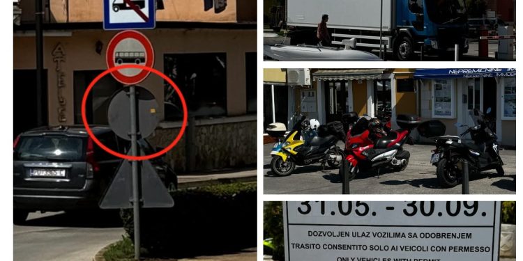 Optužbe za totalni prometni nered u istarskom Novigradu?!