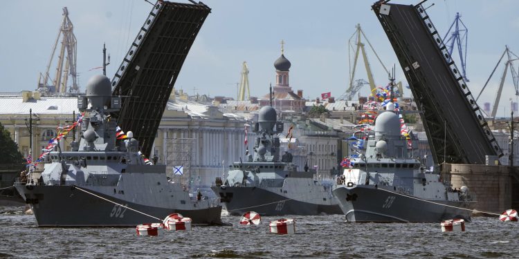 Otkazan dio parade ruske mornarice