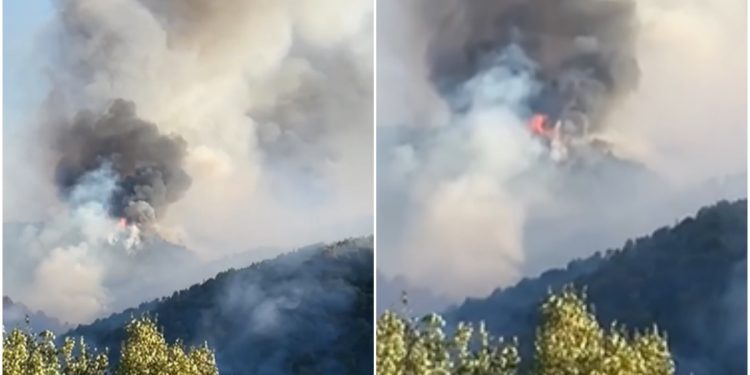 Ovo je trenutno stanje u Skradinu. Pred vatrogascima je duga i neizvjesna noć