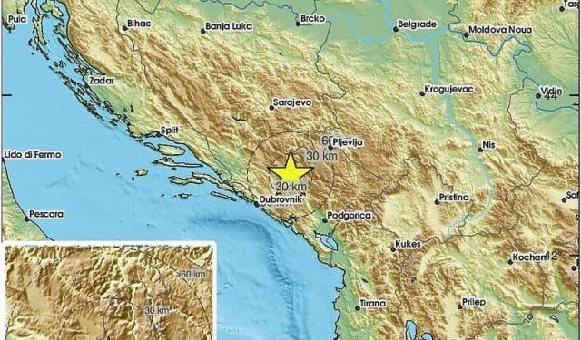 PONOVNO POTRES Podrhtavanje tla se osjetilo u Hercegovini