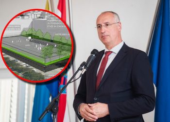 PREDSTAVLJEN PLAN ZA KOMUNALNI CENTAR NA KMANU Banovina je objavila arhitektonski koncept, u planu je garaža s 195 parkirnih mjesta
