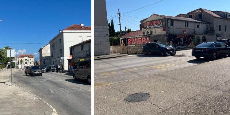 PROMETNA U KAŠTELIMA U nesreći sudjelovalo taxi vozilo