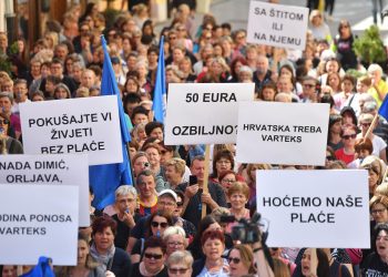 POSRNULI DIV Radnici varaždinskog Varteksa dali potporu Upravi za pokretanje stečaja | NACIONAL.HR