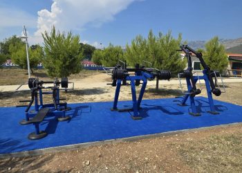 Podstrana dobila prve teretane na otvorenom