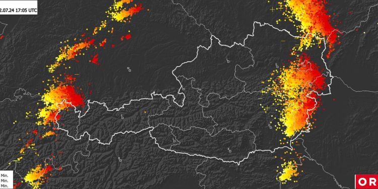 Pogledajte ‘neman’ koja je putovala prema Hrvatskoj: Zabilježeno 190.000 udara munja