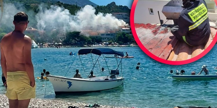 Požar u Promajni, vatrogasci dojurili na krov restorana: “Izgorio je glavni motor…”