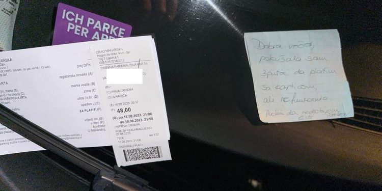 Prizor s parkirališta u Makarskoj razbjesnio mnoge u Hrvatskoj: ‘Gnjusan bezobrazluk’