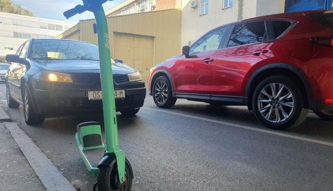 Prometna nekultura vozača romobila