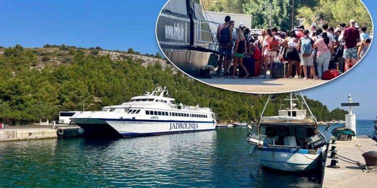 RASTEREĆENJE HVARSKOG PORTA Sve više putnika koristi luku Vira