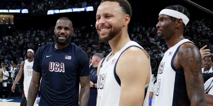 SAD-Srbija 105-79: Amerikanci lavina u trećoj prijateljskoj utakmici uoči OI