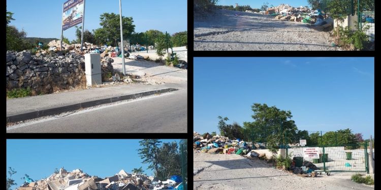 SMEĆE PO PRIMOŠTENU Ljudi stalno “trpaju” novi otpad i stvara se brdo koje je sramota za cijeli grad!