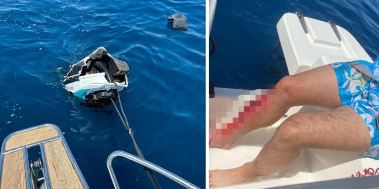 SUDAR JET SKIJA KOD ČIOVA Dvoje teško ozlijeđenih, snimke su uznemirujuće!