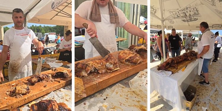 SVETI DESETI Proveli smo dan na Benkovačkom sajmu. Janjetine je nestalo u podne, znate li pošto je kilogram pečenog?