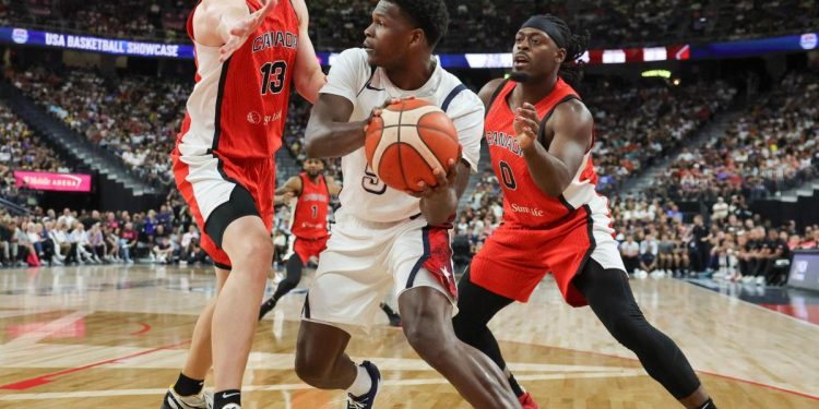 Sjedinjene Države, ogledi na Igrama: Edwards odlučujući s Kanadom