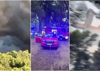 Slobodna Dalmacija – Apokaliptični kadrovi stižu s terena, buktinja guta sve pred sobom, vatrogasce čeka burna noć