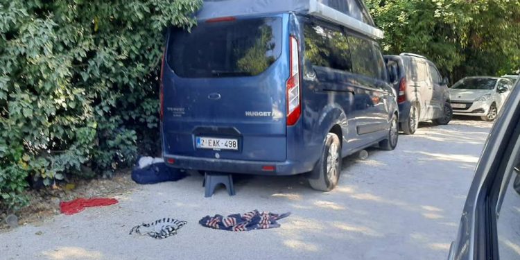 Ilegalno kampiranje u Zadru nadomak centru grada!